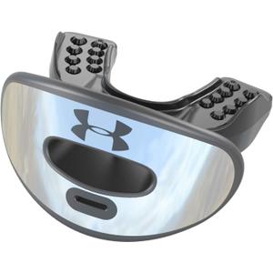 Under Armour Lip Guard for Football, Football Mouth Guard With Strap, Football Mouthpiece, Full Mouth Protection, Football Mouth Guard for Braces, Lip Guard Mouth Piece, Adult and Youth Mouth Guards