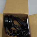 YGS-Tech LED Black Light Dual Head, 10W UV Resin Light Fixture with Clamp, 395-405nm UV Gooseneck Lamp USB Powered for Blacklight Party, Stage Lighting, Resin Cure, 3D Print, Glow in The Dark (Round)