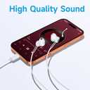 USB C Headphones Wired Earbuds for iPhone 17/16 Earphones Wired Type C, with Mic & Control, USBC Ear Buds for iPhone Air 17 16 Pro Max,16e,15, iPad Pro, Galaxy, Pixel 2-Pack