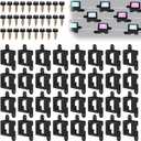 40 Light Clips for Govee H705 H805 with 80 Screws Mounting Clips Compatible with Govee Permanent Outdoor Lights Extension (Black)