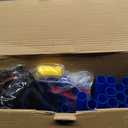 EagleStone 2-in-1 Kids Arcade Basketball Hoop with Dart Board,4 Balls Adjustable Height Basketball Toy Indoor Outdoor Carnival Games Gift for Boys Girls Toddlers Ages 3-6 Years Old,Pump Included (Red)