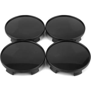 RTRHINOTUNING 4PCS 69mm Wheel Center Caps Compatible with 1 2 3 4 5 Series E81 E87 F20 F87 E90 F30 Rim Caps 36136768640 36136783536, OD: 2.72"(69 mm) ID: 2.52"(64 mm) Black