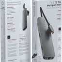 LINQ byELEMENTS LQ48011 7-in-2 D2 Pro MST USB-C Multiport Hub with Dual 4K HDMI and Ethernet for MacBook M1/M2