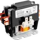 BOJACK 1 Poles FLA 32 Amp Coil 24 VAC Air Conditioner Condenser Compressor Contactor AC Definite Purpose Contactor