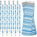 Eaasty 200 Pcs Type 1 Diabetes Teal Awareness Ribbon Pencils Bulk Diabetes Awareness Pencils for Charity Fundraising Campaigns Teacher Office Supplies