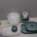 Rubbermaid Easy Find Lids Food Storage Containers, Blue Spruce, 26 Piece Set