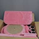 FDW | 54" Cat Tree Tower | Pink | Multi-Level Indoor Activity Center with Sisal Scratching Posts, Condos, Plush Perches, Hanging Cat Toys | Sturdy, Easy to Assemble | for Kittens & Adult Cats