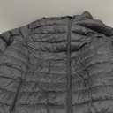 ROYAL MATRIX Women's Plus Size Puffer Jacket with Hood, Packable Lightweight Quilted Travel Outwear Puffer Coat with Pockets (4X, Black)