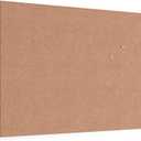 U Brands Cork Canvas Bulletin Board, 24" X 18", Self Healing, Natural Cork Surface, Frameless (2873U00-01)