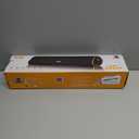 SOULION R50 Bluetooth Computer Speakers, 3.5mm PC Sound Bar for Desktop Monitor, Wired USB Powered & Colorful LED Lights with Switch Button, Surround Sound Soundbar PC Spearkers for Computer (Dark Grey)