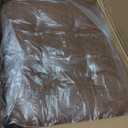 1pc Vintage Style Faux Leather Ottoman Footstool - Wooden Frame, Upholstered Interior, Multi-Use Footrest for Living Room, Entryway, Office (Brown)