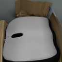 Lexeme X Large Memory Foam Seat Cushion Lumbar Support Pillow for Sciatica & Tailbone Pressure Relief Coccyx Pad for Office Chair, Car,Wheelchair,Home,Office