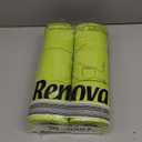 Renova Green Toilet Paper 3-Ply -Ideal for Decorating Your Home or Office - Pack of 6 Compact Rolls- 140 Sheets - Eco-label Certified - Dermatologically Tested - Septic Safe - Sustainable & Soft.