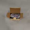 TECKNET Wireless Mouse, 2.4G Ergonomic Optical Mouse, Computer Mouse for Laptop, PC, Computer, Chromebook, Notebook, 6 Buttons, 24 Months Battery Life, 2600 DPI, 5 Adjustment Levels - Purple