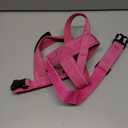 No Pull Dog Harness Pink for Small Medium Large Sized Dog, Reflective Escape Proof Adjustable Dog Harnesses with 2 Patch, XL-Chest size 30-39''