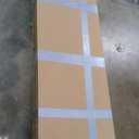 HUANLEGO 6-Drawer Wooden Chest of Drawers with Metal Handles , Black