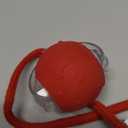 Tiny Fetch Dog Toy, Tinyfetch Interactive Dog Cat Toys Balls with Birdsong, 360 Smart Automatic Rolling Electric Dog Ball Toy, Fast Moving Balls Toys for Pets (red)