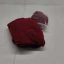 Turquoize 2 Piece Chair Covers Chair Slipcovers for Living Room Small Armchair Chair Cover with Arms Washable Furniture Cover for Chairs Feature Thick Jacquard Fabric (Small Armchair, Burgundy)