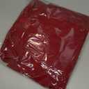 Red Big Bow Decor, 50 x 20 Inch Large Ruby Red Velvet Bow as Christmas Backdrop Wedding Birthday Party Room Wall Decor, Large Giant Valentine's Day Decorations (Heavyweight Velvet, Shaping Process)