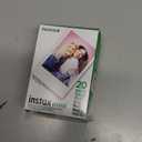 FUJIFILM Instax Mini Instant Film Twin Pack (White), 20 Photos