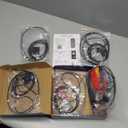 Dreamcolor Acrylic Interior Car LED Strip Light with Wireless APP, RGB 18 in 1 with 175 inches 612 LEDs Fiber Optic Strip Lights for Car, Dual Zone Music Sync Neon Car Ambient Lighting Kits