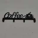 CUKE2BEET Wall Mounted Coffee Mug Holder - Mug Organizer Rack for Coffee Bar, Kitchen Utensils Display
