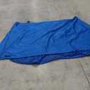 Garden Furniture Cover, 114X83", 420D Oxford Fabric, Waterproof, Windproof, UV Resistant, Rectangular Seating, Garden Tables and Furniture Sets, Blue  114X83"