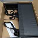 Dog Ramp, 5-Step Dog ramps for Large Dogs with Non-Slip Surface, Portable Aluminum Dog Steps Supports up to 250 lbs,17.3" Wide Foldable Dog ramp for car, SUV, and Truck