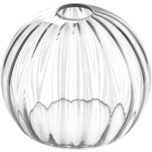 Clear Glass Shade,Replacement Globe & Cover for Lighting Fixture, 8" Diameter, Replacement with 1.65 Inch Fitter for Wall Lamps Chandeliers or Ceiling Light (1, 8Inch - Clear Glass), 8 inches x 6.3 inches