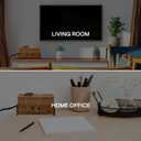 Extra Large Cable Management Box, Wood Cord Hider Box & Organizer for Power Strip, TV Wires & Desk Cable Storage