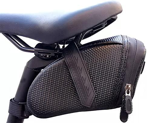 Tongha Bicycle Seat Bag Water Proof,Bike Pack Under Seat,Wedge Saddle Bag for Bike,Cycling Accessories