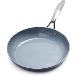 GreenPan Valencia Pro Ceramic Nonstick 11 Frying Pan Skillet, Hard Anodized PFAS-Free Cookware, Induction Ready, Compatible on All Cooktops, Eggs & Omelets, Dishwasher Safe, Oven Safe to 600F, Gray