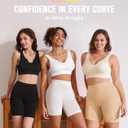 BESTENA Slip Shorts for Under Dresses Seamless Smooth Workout Yoga Bike Shorts for Women (M)