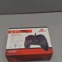 Redragon G710 Wired Gaming Controller - Dual Vibration Motors, Rapid Trigger, Ergonomic Design, 4 Programmable Keys, Customizable Macros, Adjustable Joystick Heights - Work for PC & Android & NS