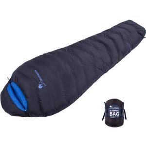 Mountaintop Ultralight Mummy Down Sleeping Bag 650 Fill Power Duck Down Suits for 32 Degree F for Camping Hiking Backpacking, 210 cm x 84 cm