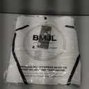 BMJL Womens Blouses Dressy Casual Short Sleeve Shirts Work Business Outfit Trendy Summer Tops (White, L)