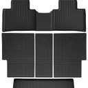 Floor Mats & Cargo Liner for 2023 2024 2025 Lexus RX/RX350/RX350h/RX500h (Not for RX450h+ PHEV),TPE All Weather Protection (Trunk Mat+Backrest Mat+Floor Mat)