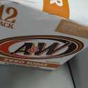 A&W Cream Soda Zero Sugar, 12 fl oz cans, 12 pack