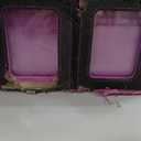 Kabinka Commander Deck Box for MTG Fits 400+ Double-Sleeved Card Storage, 5 IN 1 Removable Card Case with Dice Tray, Display Window for TCG/PTCG/EDH, 4 Magnetic One Touch Holders (Black Purple)