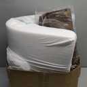 Bedsure Orthopedic Dog Beds Large Sized Dog - Washable Large Dog Cat Bed Waterproof, Comfort Dogs Couch Sofa with Washable Removable Cover, Pet Bed with Nonskid Bottom, Brown, 35"