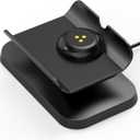 Charging Dock/Base for Meta Portal Go-Rotatable to Adjust The Angle Charging Stand for Facebook Portal Go Smart Video Calling for Office, Home with 45W PD Charging Adapter(Black)