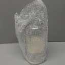 1PCS Makeup Brush Holder Organizer with Clear Lid 360 Rotating Sliding Opening Dustproof Brushes Container for Vanity