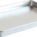 Nordic Ware Extra Large High-Sided Baking Pan, 21.1 x 15 x 2 inches, XL Big baking pan Natural Uncoated Aluminum, Reinforced Steel Rim Prevents Warping, Big Batch