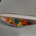 100PCS Colorful Small Bouncy Balls Bulk with Gift Box Mixed Colors Mini Bounce Bouncy Balls for Kids Party Favors, Carnival Prizes, Birthdays Gift, Easter Gifts (18 mm/ 0.71 Inch) (Multicolored)