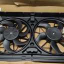 A-Premium Engine Radiator Cooling Fan Assembly Compatible with Chevrolet & GMC Models - Silverado 1500 2007-2014, Tahoe, Suburban 1500, Suburban 2500, Avalanche, Sierra 1500, Yukon, Yukon XL 1500