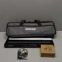 Ghost Fire Guitar Pedal Board Aluminum Alloy 1.7lb Effect Pedalboard 20''x7''x1.9" with Carry Bag,V series (V-LITTLE 20)