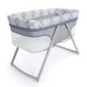 Ingenuity Foldaway Rocking Bassinet - Fletcher - Portable Folding Rocking Bassinet"