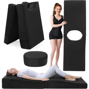 HOMBYS BBL Mattress After Surgery for Sleeping, Foldable Recovery Bed, 71× 23.5 × 9.8