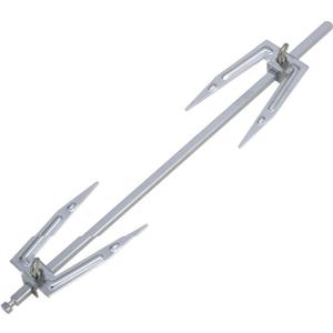 NUEAYMS Rotating Rotisserie Grills Air Fryer Fork Grills Roast Chicken Fork Stainless Steel Skewer Grilled Air Fryer Accessories Stainless Steel Grills Rotisserie Forks