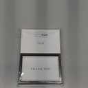 Hill Valley Greetings Black Formal Thank You Cards with Border - 48 Classic Note Cards with Envelopes - Perfect for Business Professionals & Special Events